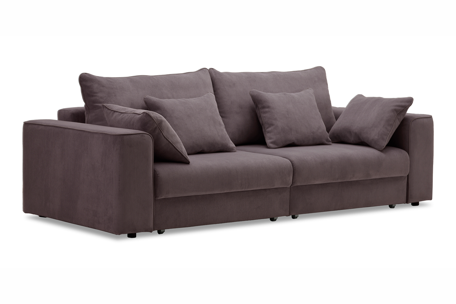 Прямые диваны - изображение №3 "Диван Шери еврокнижка / серо-коричневый"  на www.Angstrem-mebel.ru